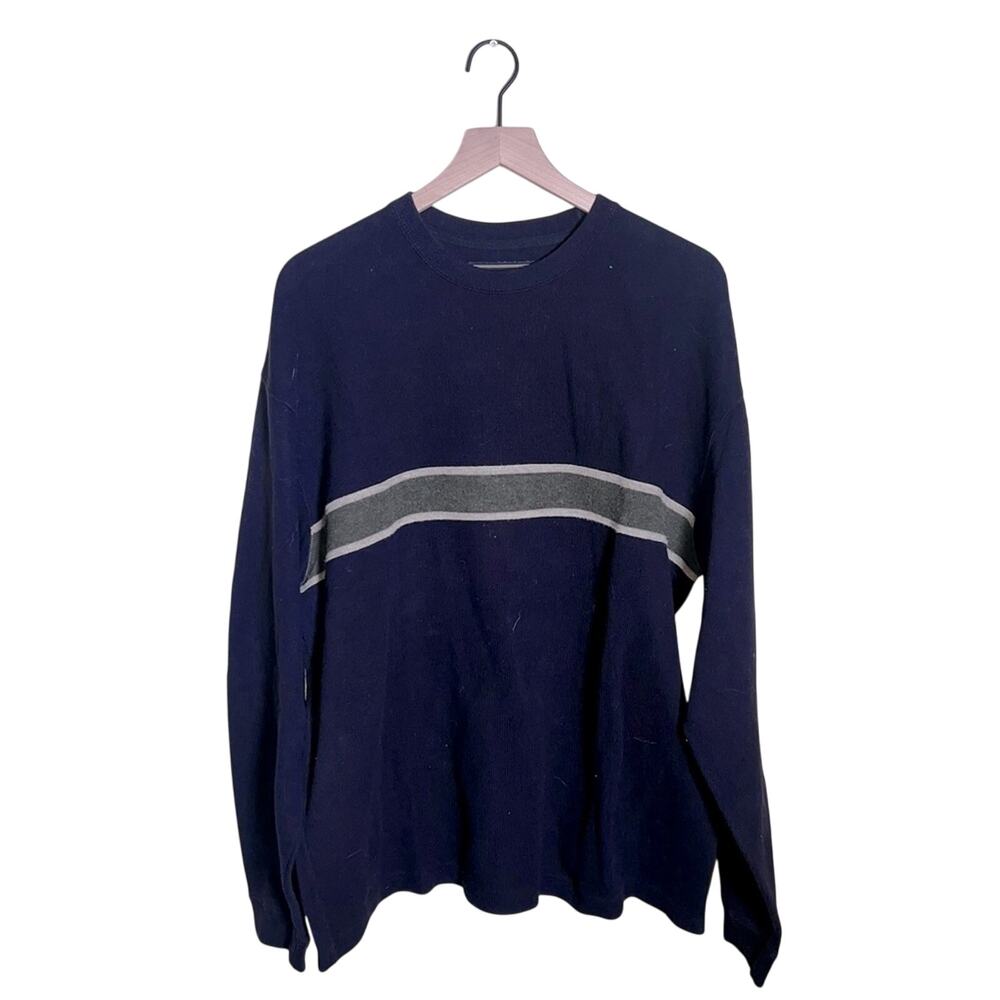 VNTG 90s ABERCROMBIE Y2K crewneck preppy sweater XL